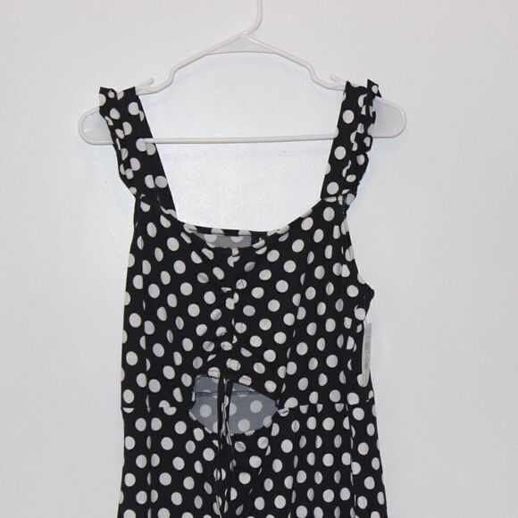 NEW Vero Moda Polka dot Mini Dress Women Size XL - Picture 4 of 10